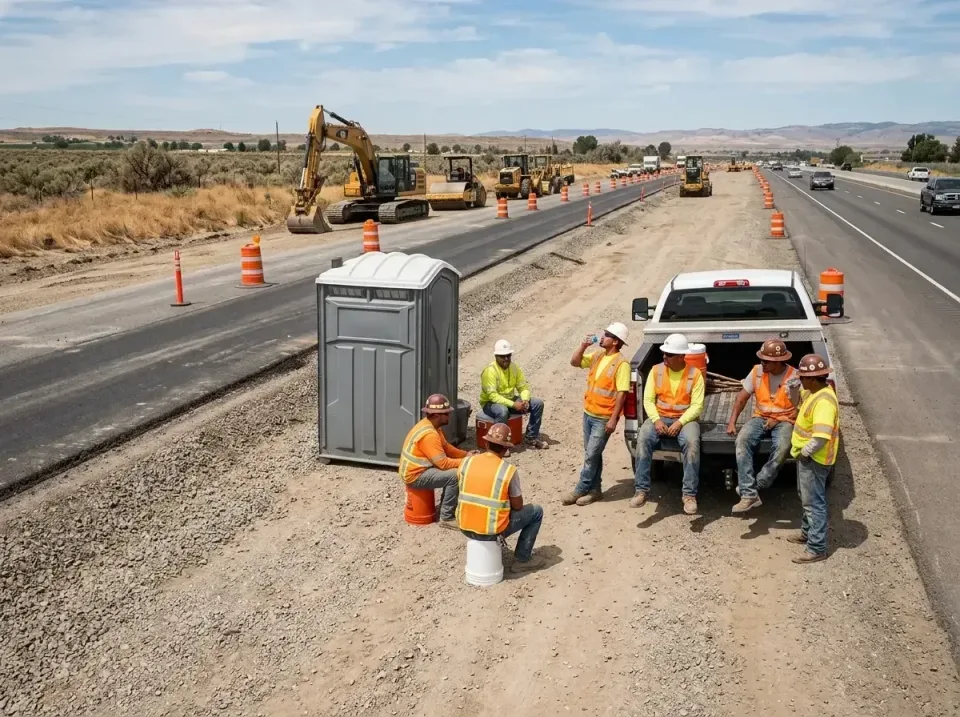 highway-road-construction-crew-007 — frequently asked questions, Porta Potty and Restroom Rentals in Camp Pendleton South, CA